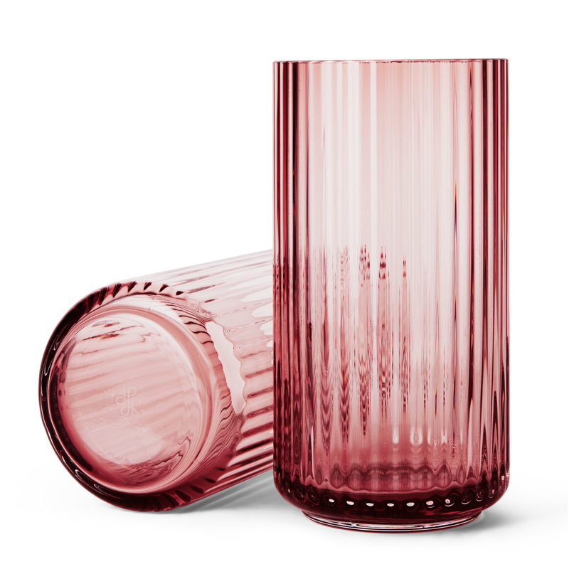 Jar, 8.1" H x 4.3" W x 4.3" D, Burgundy