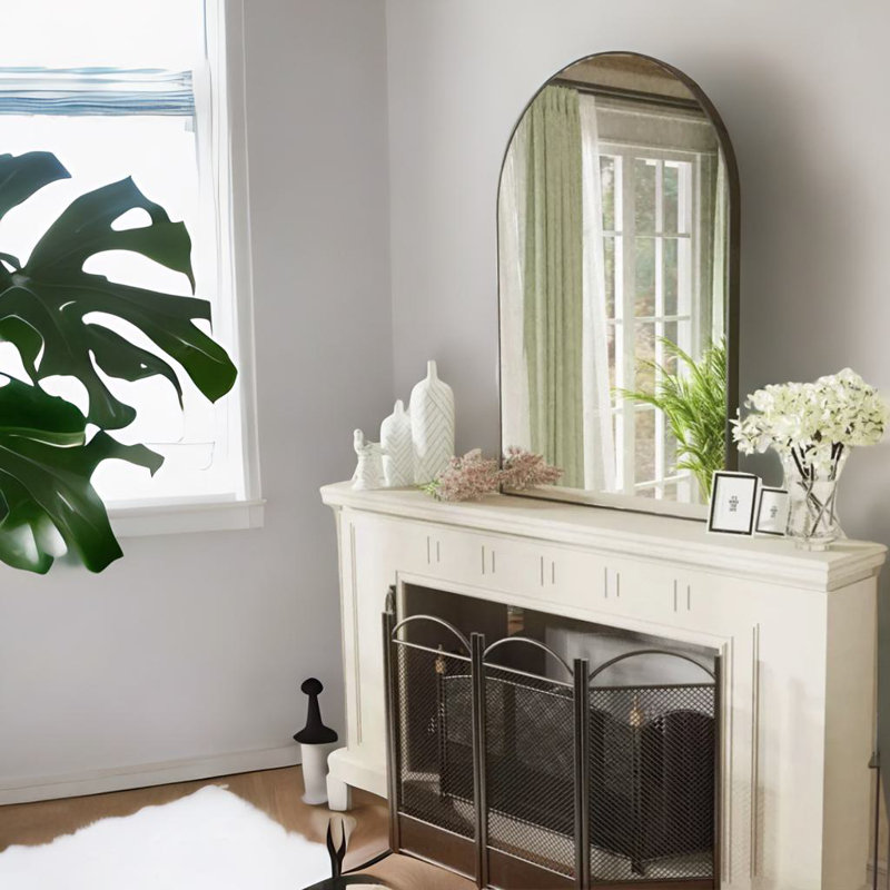 Kentfield Aluminum Arch Mirror