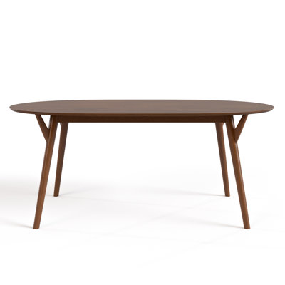 71" Wood Dining Table