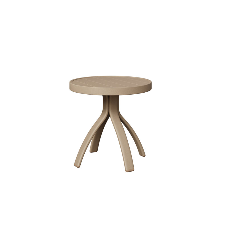 Murphy Outdoor Round Bar Table, Sahara Speckle