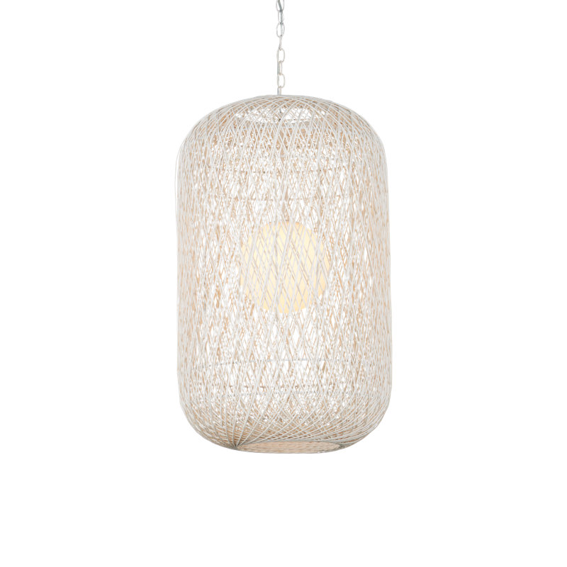 Cocoon Medium Pendant, 27" H x 15.5" W
