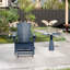 Chaise Adirondack pliante avec repose-pieds Azariyah-1919561427