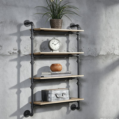 Étagère murale avec 4 tablettes Brantley