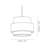 Modern Natural Stone And Wood Pendant Light