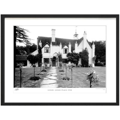 Leigh, Leigh Place 1950 by Francis Frith - Single Picture Frame Print