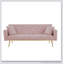 Futon-lit convertible pliant, canapé-lit pour un espace de vie compact