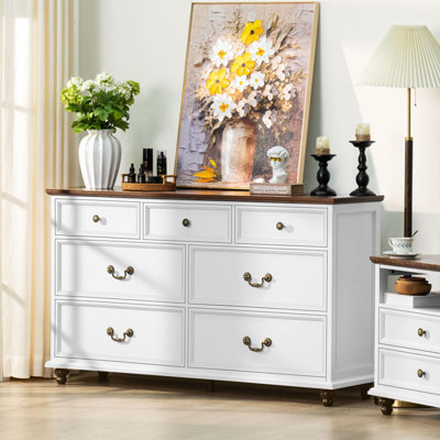 Farmhouse 3-Piece Dresser and Nightstand Set
