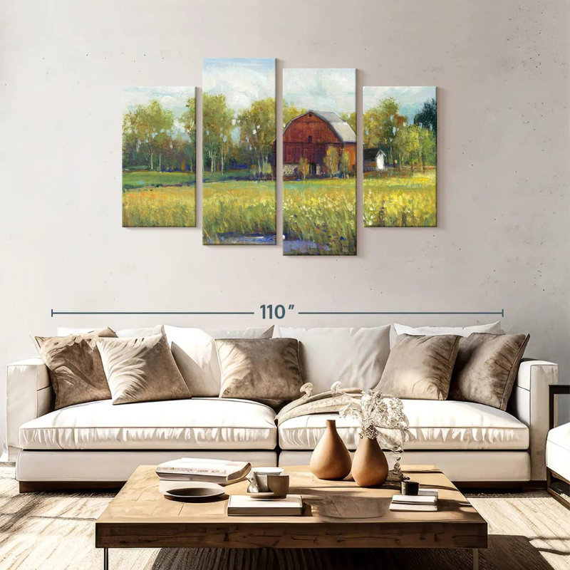 Lilie Rural America I, 48" H x 75" W
