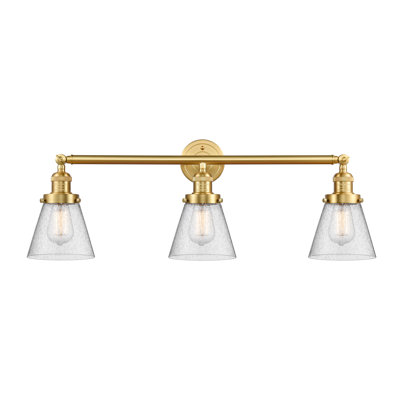 3 - Light Dimmable Vanity Light