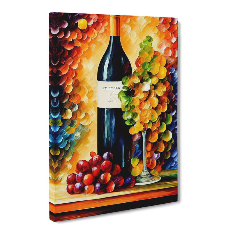 CAN-V0523-2885X Wine Vol.1 - Wrapped Canvas Print, 76cm H x 50cm W x 3cm D