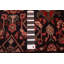 Tapis noir et rouge Andelz 3 pi 0 po x 9 pi 9 po