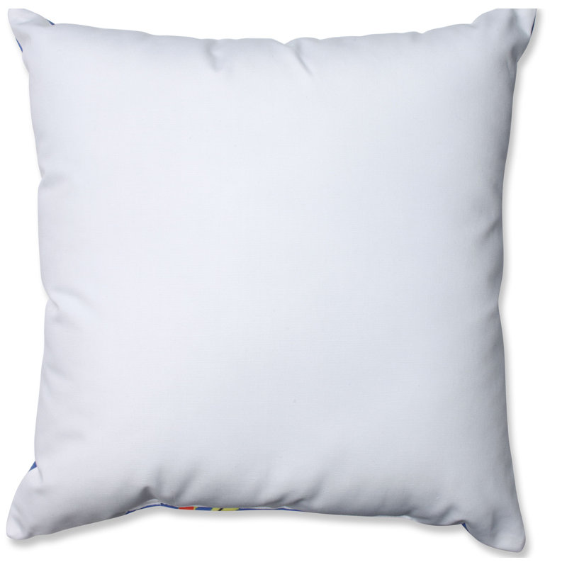 Cotton Blend Throw Pillow