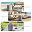 Boîte de rangement portable, glacière de piscine, table d'appoint de refroidisseur, table de balcon moderne