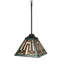  Mini-luminaire suspendu 1 lumière Tiffany