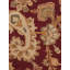 Tapis écologiques en laine touffetée à la main Solomonia - Rectangle, couleur rouge foncé, motif floral moderne, tapis épais antidérapants faits à la main pour salon, chambre à coucher-238466740-238466741