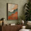 Layered Earth Forms Abstract - Wrapped Canvas-1901018346-1901018365