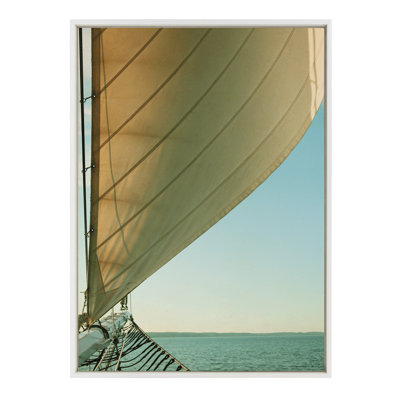 «Gulf Winds» par Alicia Bock, reproduction d'art sur toile encadrée