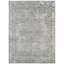 Hand Knotted Area Rug in Charcoal-976936100