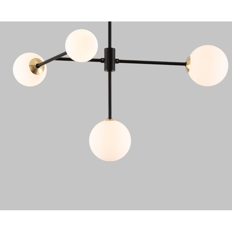 Christien Glass Semi Flush Mount