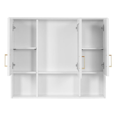35 inch 2-in-1 Wall Mounted Medicine Cabinet