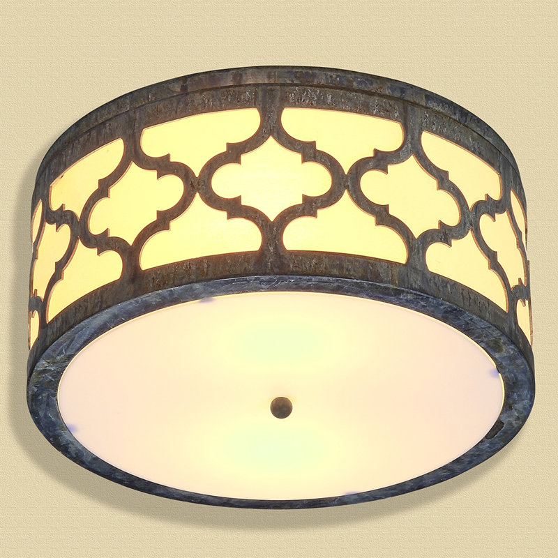 Maria 2 - Light 14'' Flush Mount, Deep Ocean