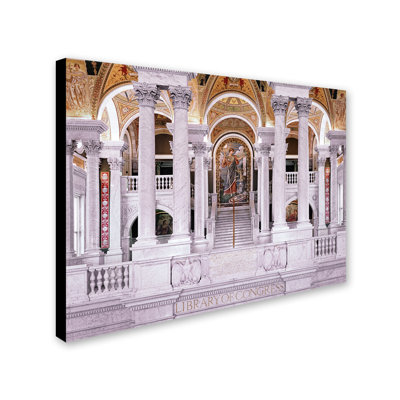 Bibliothèque du Congres par Gregory O'Hanlon - reproduction de photo sur toile