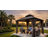 Outdoor Hardtop Gazebo Patio Galvanized Steel Double Roof Aluminum Frame Gazebo-108467817