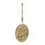 Ensemble de 12 cercles suspendus en bois 6 "x 6" avec coupe de flocon de neige, décorations d'arbre de Noël suspendues pour des décorations de fêtes