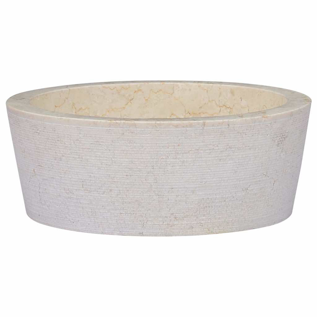 Borough Wharf Broughton 400mm L x 400mm W Marble Circular Sink