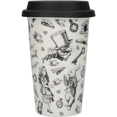 V & A Alice In Wonderland Travel Mug