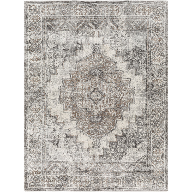 Aulii Oriental Indoor Rug, Rectangle 6'7" x 9'