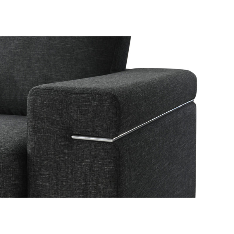 Fauteuil Giuliana, Lin noir