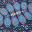Caiman Blue Bolster Bolster Cushion Pillow Cover