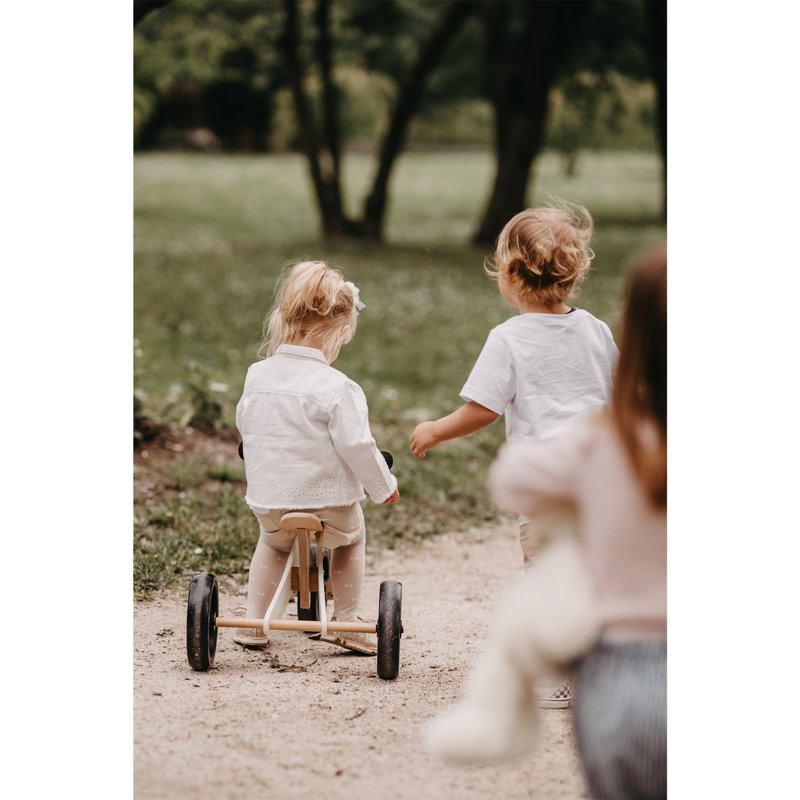 Kinderfeets Pedal Ride On, White