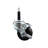 Phenolic Swivel Expanding Stem Caster with Brake SCC TLB 3" x 3/4"