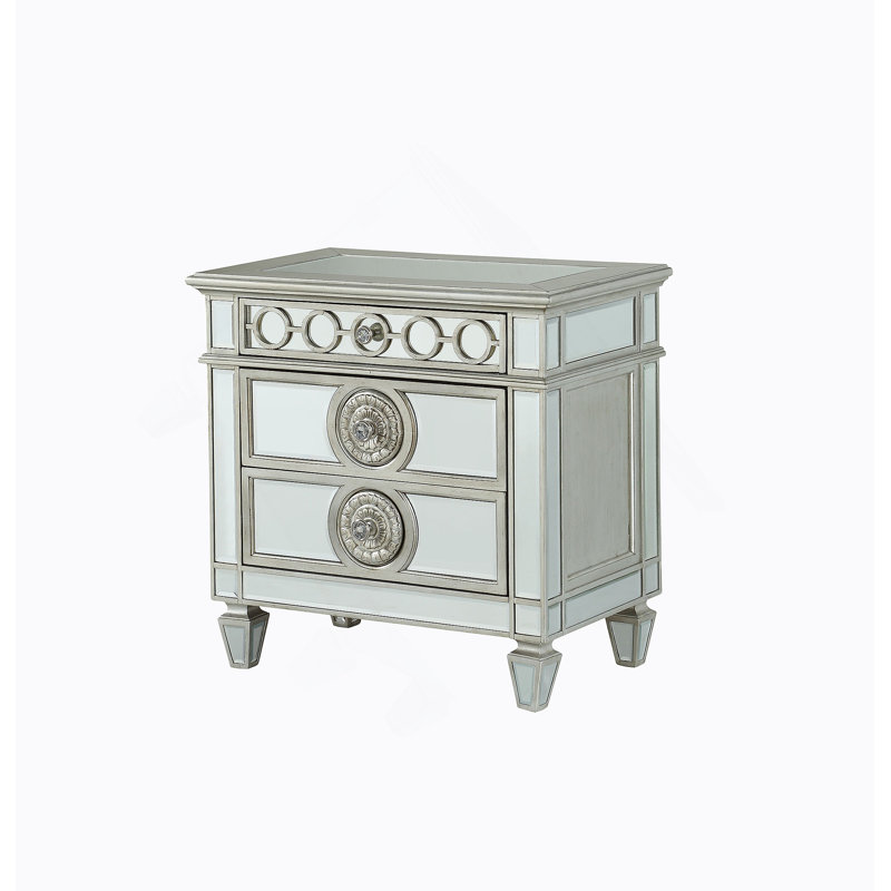 Table de chevet avec miroir Varian