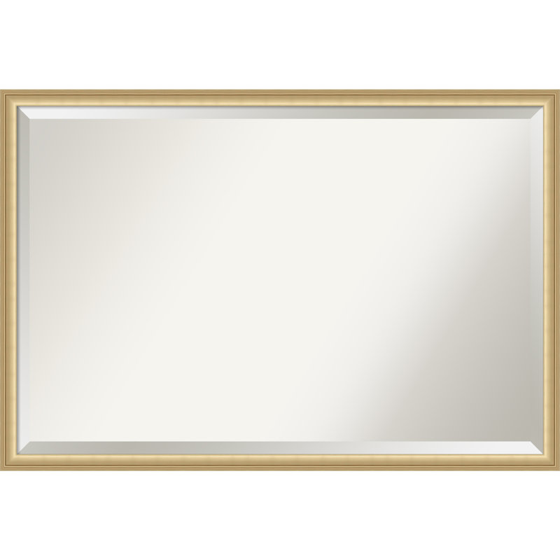 Miroir mural Florence, Or, Rectangle, 25,75 po x 37,75 po