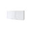 Armoire murale blanche avec 2 portes-965518298