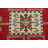 Green & Red Kazak Oriental Area Rug