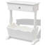 Ayleen Wood Free Standing Magazine Rack