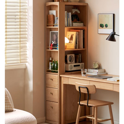 Small solid wood bookcase