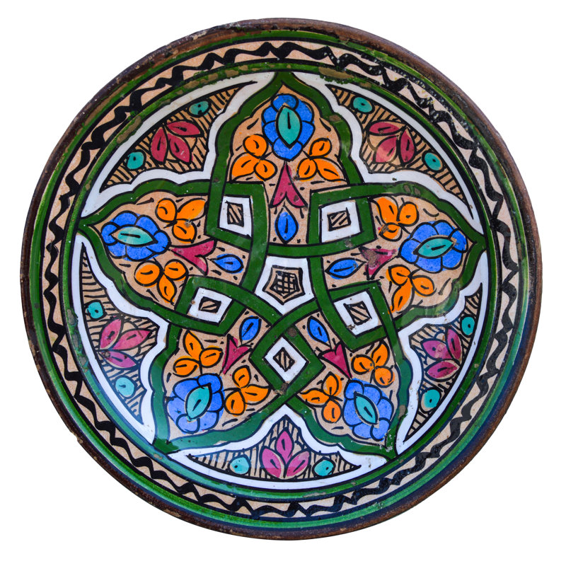 Handmade Ceramic Decorative Plate