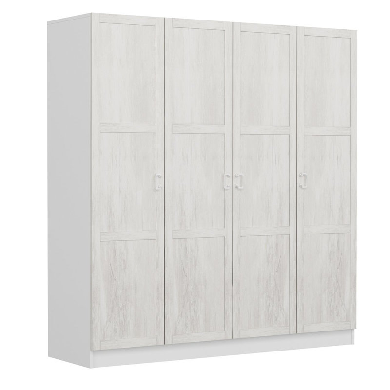 Raqual 100% MELAMINE COATED PARTICLE BOARD Wardrobe