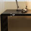 Bureau en L noir en bois massif-1760260078