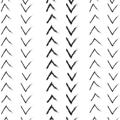 Rouleau de papier peint à chevrons L 27 pi x l 25 po Thunderbird