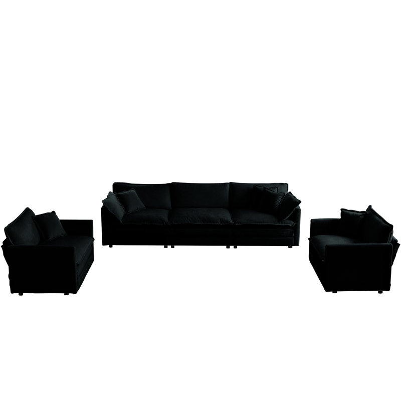 Housse en chenille 3 pièces Modern