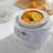 1 Qt. White Mini Ceramic Stew Cooker With Pre-settings And Built-in Timer