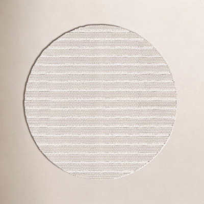 Sestina Ivory Handmade Flatweave Rug