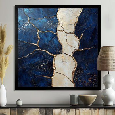 Soft Neutral Coastal Marble Balance II - Abstract Wall Art
