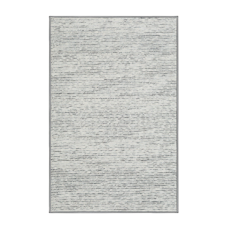 Tapis contemporain gris, Rectangle 6 pi x 9 pi